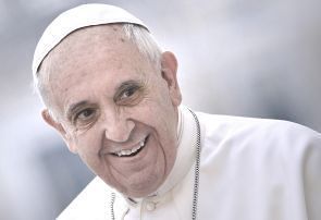 Pope Francis during his weekly general audience in St. Peter square at the Vatican, Wednesday.April 2 2014.