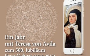 Täglich auf Ihrem Smartphone das Tagesevangelium und einen Gedanken der hl. Teresa