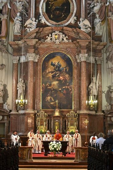 Dankgottesdienst mit Weihejubilaren im Alten Dom
