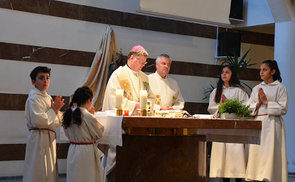 Gottesdienst mit Bischof Manfred Scheuer in Steyrermühl