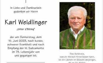 Karl Weidlinger