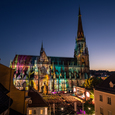 Klassik am Dom 2015 mit beleuchtetem Dom / © Klaus Mittermayr Klassik am Dom 2015 mit beleuchtetem Dom