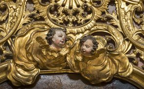 Redende Engel in der Linzer Ursulinenkirche