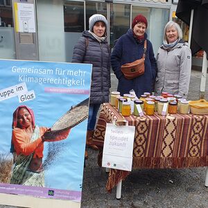 ...und so wurde ein Spendenerfolg von € 2.750,-- zugunsten der Aktion Familienfasttag möglich. 