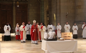 Bischof Manfred Scheuer feierte im Linzer Mariendom die Ölweihmesse. 